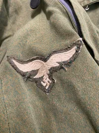 WW2 Fallschirmjäger knochensack/overgarment vanvittig god repro