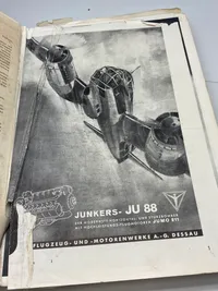 Original tysk Handbuch Der Luftfart fra 1939