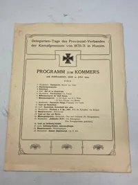 Originalt tysk veteranprogram fra Husum