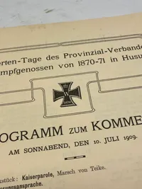 Originalt tysk veteranprogram fra Husum