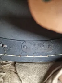 Original dansk M/23 hjelm - senere anvendt af CF