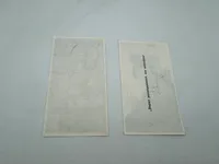 Originale tyske WHW papirs mærker - ww2