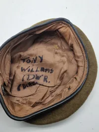 Original britisk baret - Wellington's Regiment