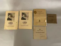 Originale Dansk WW2 gasmaske hæfter