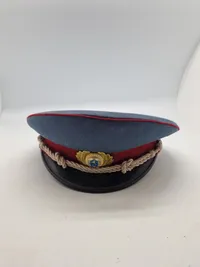 Original bulgarisk politi kasket (trafik kontrollør)