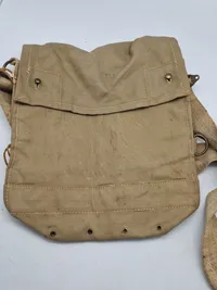 Original britisk taske fra 1944 - godt stemplet