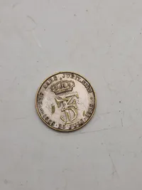 Lot dansk militaria - bl.a. mønt til minde om den kongelige livgarde