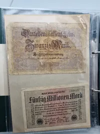 Samling pengesedler hele verden
