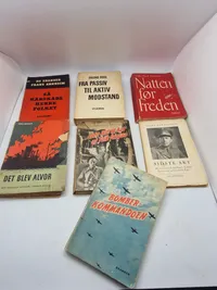 Samling WWII bøger