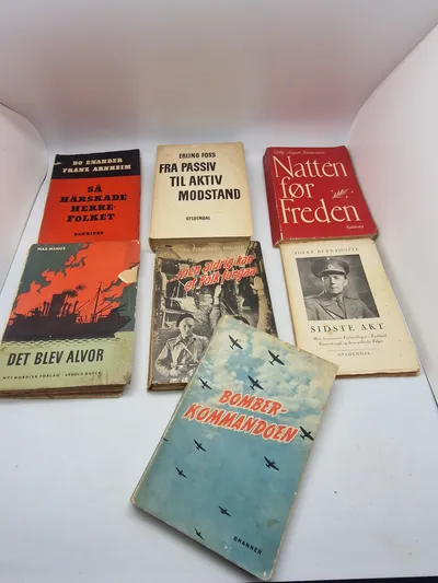 Samling WWII bøger