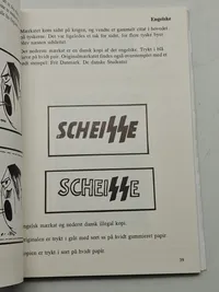 Mærkat propaganda i Danmark - sjælden