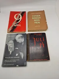 Samling WWII bøger
