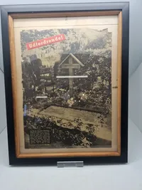 Foto af SS mand Flemming Helweg-Larsens grav