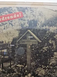 Foto af SS mand Flemming Helweg-Larsens grav