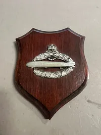 Originalt Tysk veteran platte