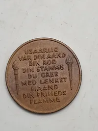 Samling jubilæums mønter mm.
