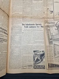 Originalt eks af Berlingske tidende fra 1940