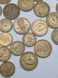 Samling danske mønter ww2 og før
