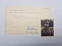 Tysk Waffen SS lot Otto Skorzeny mm.