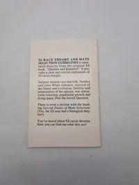 SS race theory