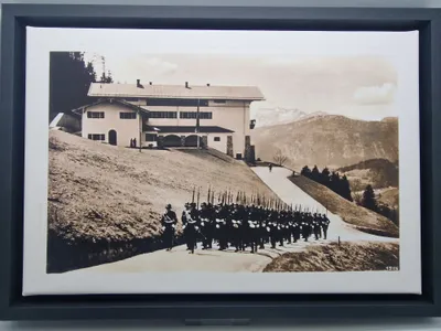 Indrammet Berghof foto - Genoptryk
