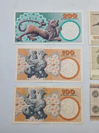 Originale danske pengesedler