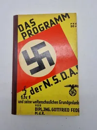 Original bog: Das programm Der NSDAP