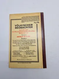 Original bog: Das programm Der NSDAP