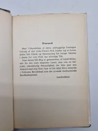 Originalt eks. af Führerworte
