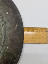 Christian X Plakette - 1870-1945 bronze