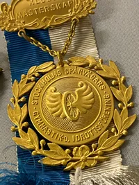 Originale Svenske medaljer mm.