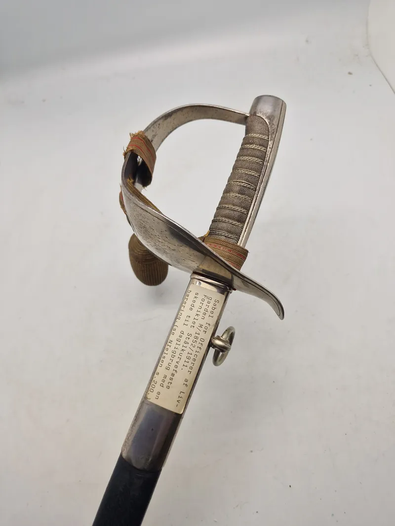 Sabel for officerer af livgarden model 1852/1911