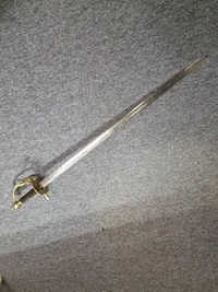 Original Ryttersabel Model 1828 for Livgarden til Hest