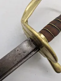 Original Ryttersabel Model 1828 for Livgarden til Hest