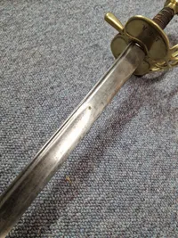 Original Ryttersabel Model 1828 for Livgarden til Hest