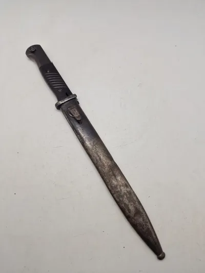 Original Tysk WW2 nummerens K98 bajonet
