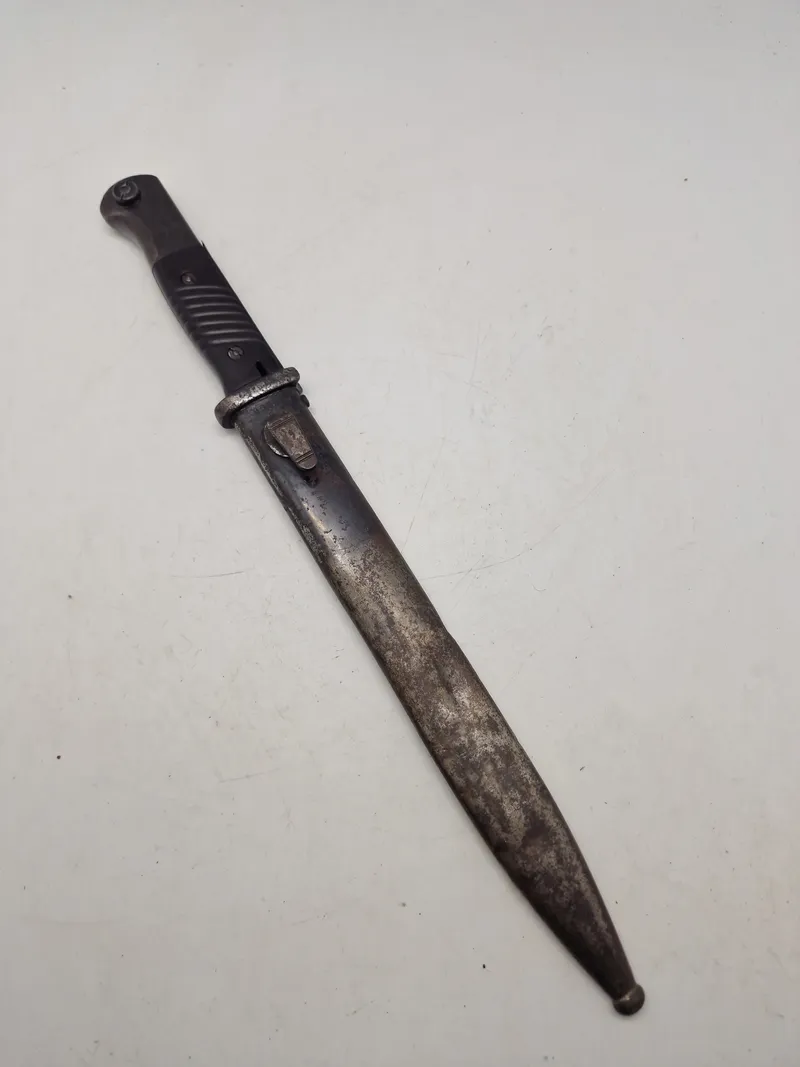 Original Tysk WW2 nummerens K98 bajonet