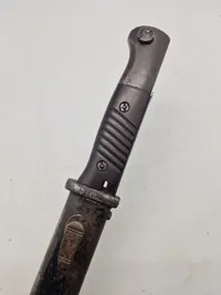 Original Tysk WW2 nummerens K98 bajonet