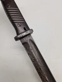 Original Tysk WW2 nummerens K98 bajonet