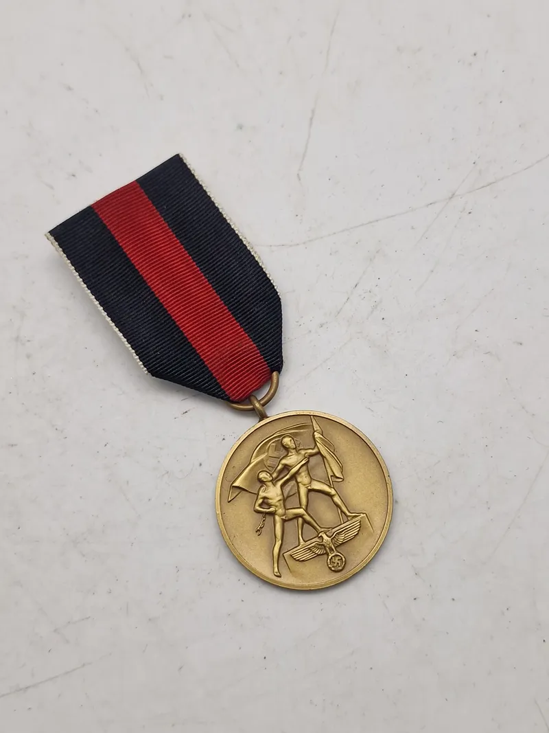 Original Tysk  1. Oktober 1938 medalje