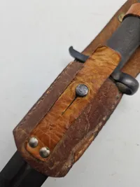 Original svensk model 1896 bajonet med frø