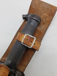 Original svensk model 1896 bajonet med frø