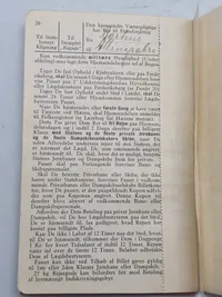 Original dansk soldater bog komplet med hundetegn mm.