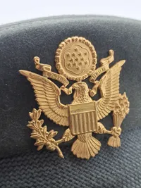 Original US Army Senior Officers Service Visor Hat