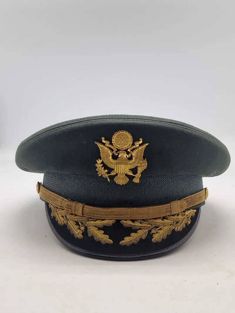 Original US Army Senior Officers Service Visor Hat