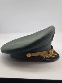 Original US Army Senior Officers Service Visor Hat
