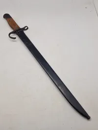 Original Japanese Type 30 bayonet WW2, fremstillet Toyoda Jidoshoki Seisakusho (Toyoda Automatic Loom Works) under Nagoya supervision