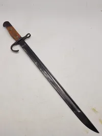 Original Japanese Type 30 bayonet WW2, fremstillet Toyoda Jidoshoki Seisakusho (Toyoda Automatic Loom Works) under Nagoya supervision
