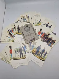 Samling af danske militære uniformer 1858