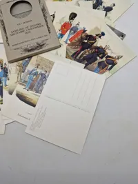 Samling af danske militære uniformer 1858